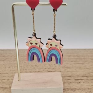 Pendiente arcoiris sol extensor