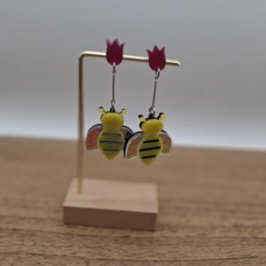 Pendiente abeja extensor