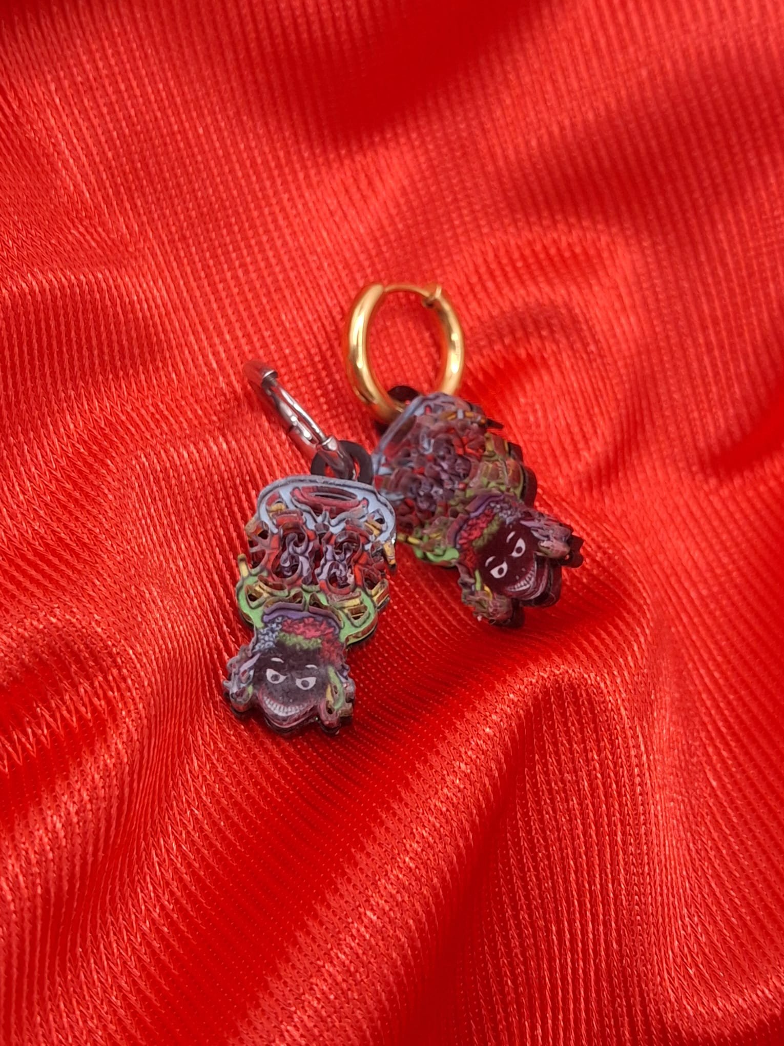 Boteiro Metacrilato estampado normal aro